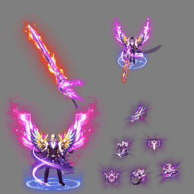 996引擎专用剑甲首饰全套装备系列624