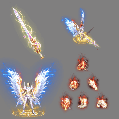 996引擎专用剑甲首饰全套装备系列625