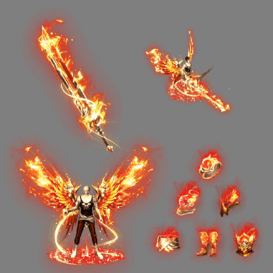 996引擎专用剑甲首饰全套装备系列633