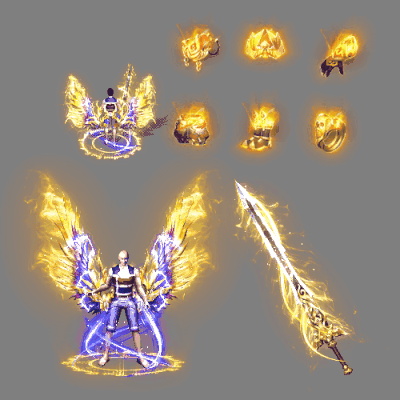 996引擎专用剑甲首饰全套装备系列634