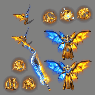 996引擎专用剑甲首饰全套装备系列641