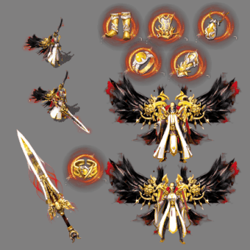 996引擎专用剑甲首饰全套装备系列642