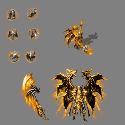 996引擎专用剑甲首饰全套装备系列659