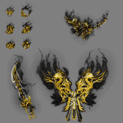 996引擎专用剑甲首饰全套装备系列663