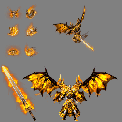 996引擎专用剑甲首饰全套装备系列665