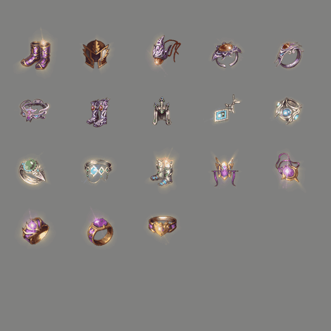 复古首饰装备系列0342