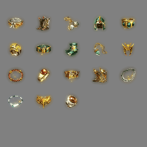 复古首饰装备系列0358