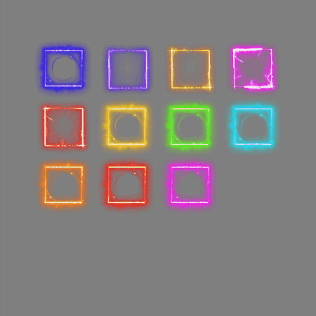 首饰内观特效框系列0263