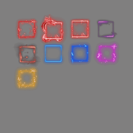 首饰内观特效框系列0264