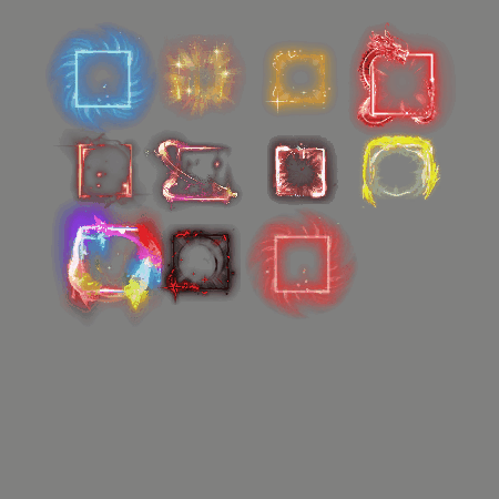 首饰内观特效框系列0272