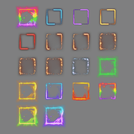 首饰内观特效框系列0275