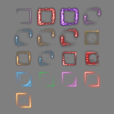 首饰内观特效框系列0283