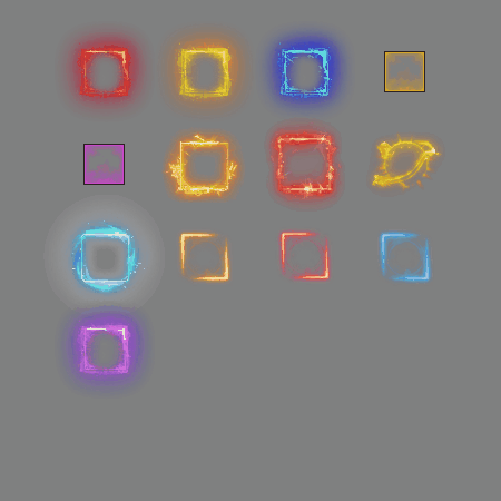 首饰内观特效框系列0287