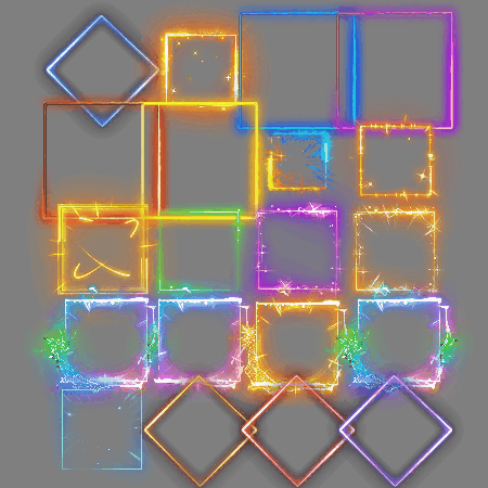 首饰内观特效框系列0318