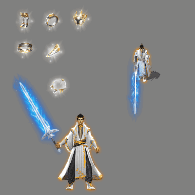 996引擎专用剑甲首饰全套装备系列677