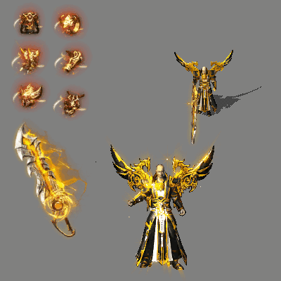 996引擎专用剑甲首饰全套装备系列681