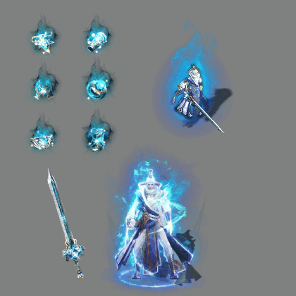 996引擎专用剑甲首饰全套装备系列687