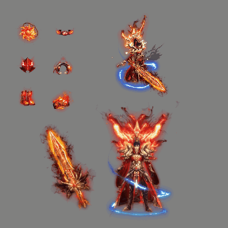 996引擎专用剑甲首饰全套装备系列693