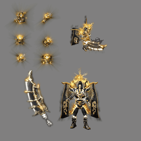 996引擎专用剑甲首饰全套装备系列698