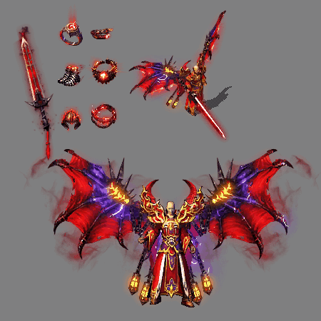 996引擎专用剑甲首饰全套装备系列702