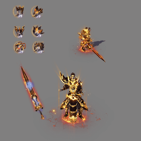 996引擎专用剑甲首饰全套装备系列703