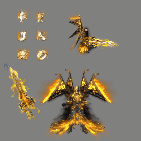 996引擎专用剑甲首饰全套装备系列705