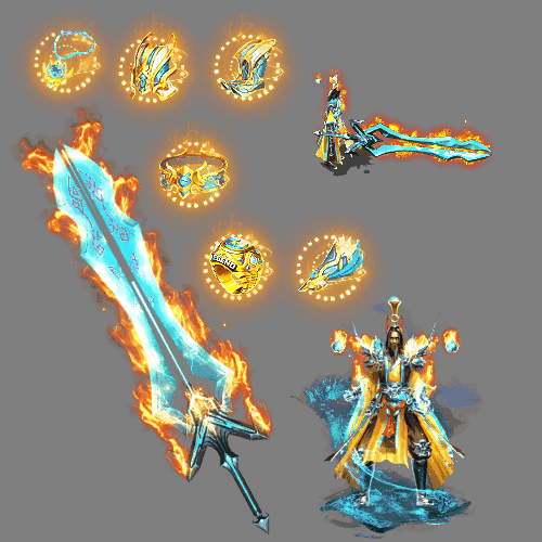 996引擎专用剑甲首饰全套装备系列709