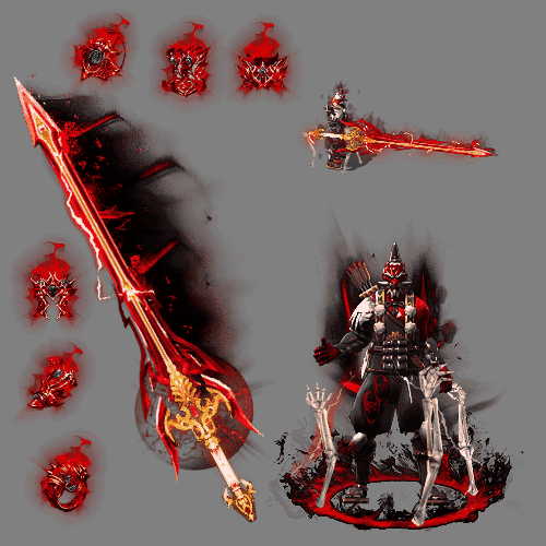 996引擎专用剑甲首饰全套装备系列719