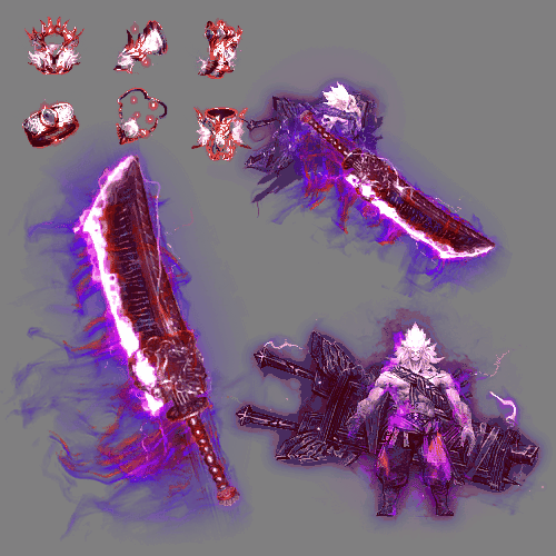 996引擎专用剑甲首饰全套装备系列724