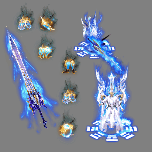 996引擎专用剑甲首饰全套装备系列735