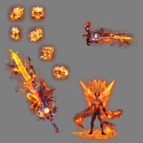 996引擎专用剑甲首饰全套装备系列736