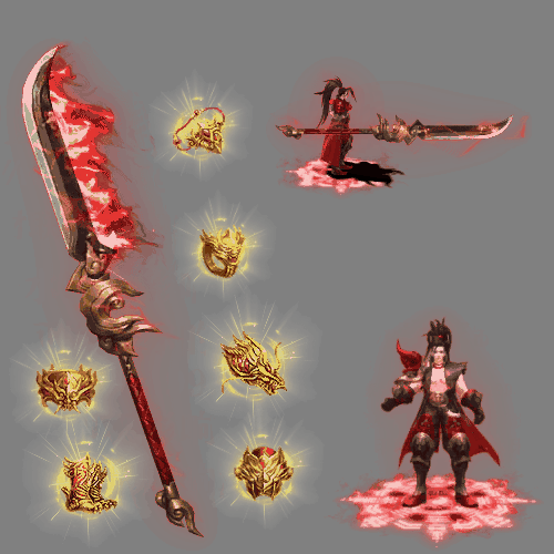 996引擎专用剑甲首饰全套装备系列739