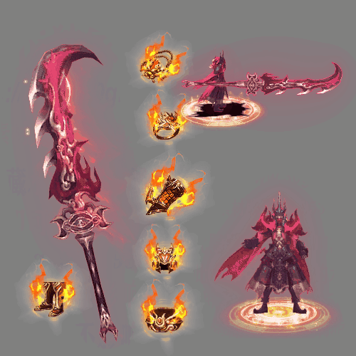 996引擎专用剑甲首饰全套装备系列741