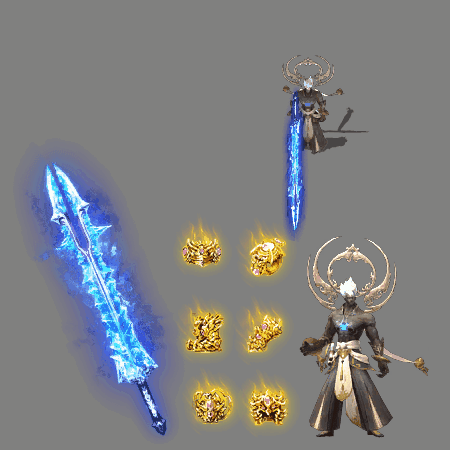 996引擎专用剑甲首饰全套装备系列744