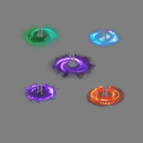 魂环光圈特效系列0210