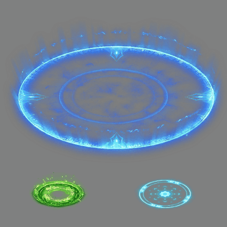 魂环光圈特效系列0220