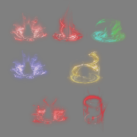 魂环光圈特效系列0222