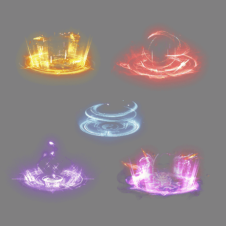 魂环光圈特效系列0224