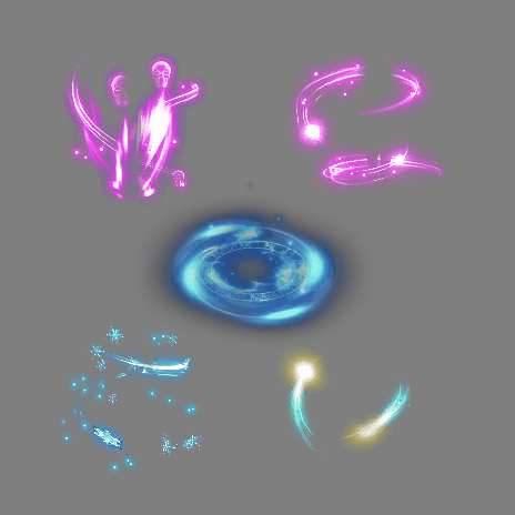 魂环光圈特效系列0225