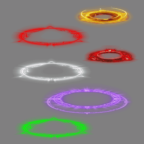 魂环光圈特效系列0226