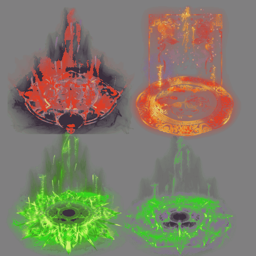 魂环光圈特效系列0229