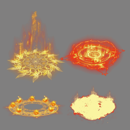 魂环光圈特效系列0230