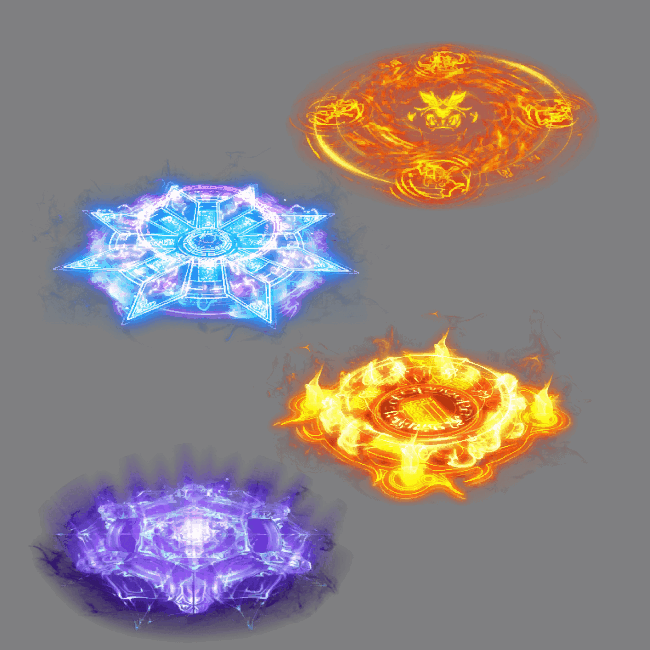 魂环光圈特效系列0231