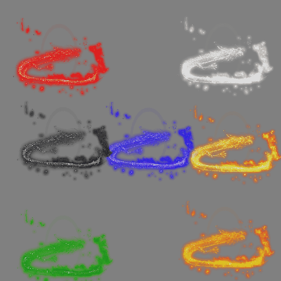 魂环光圈特效系列0235