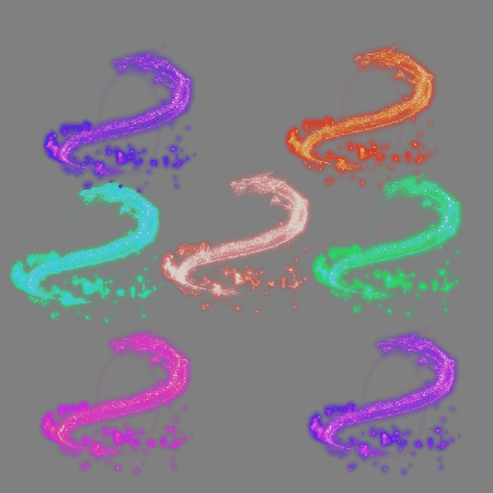 魂环光圈特效系列0236