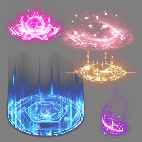 魂环光圈特效系列0238