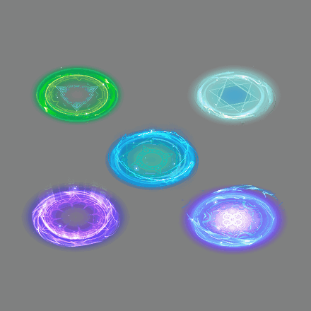 魂环光圈特效系列0239