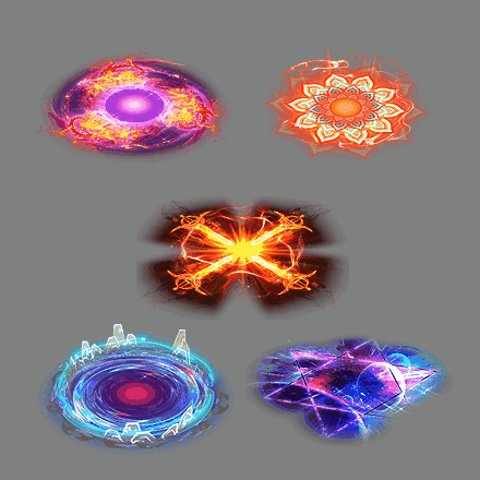 魂环光圈特效系列0241