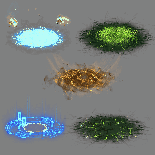 魂环光圈特效系列0243