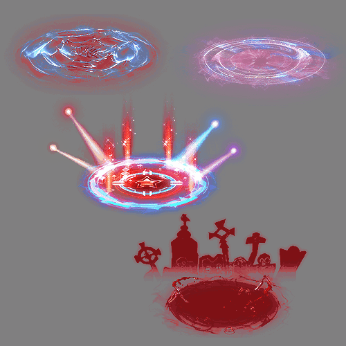 魂环光圈特效系列0244